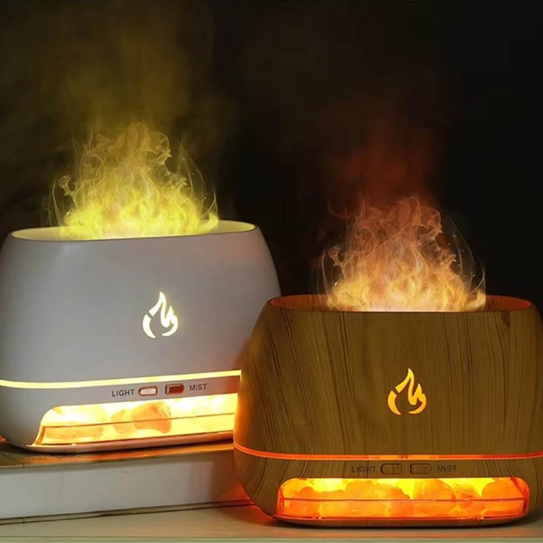 FlameSalt™ 3D Aroma Humidifier