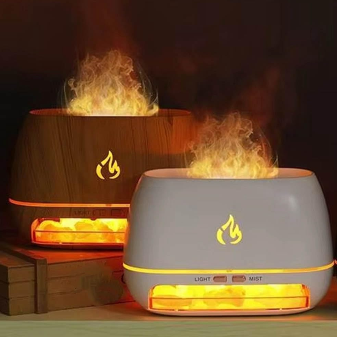 FlameSalt™ 3D Aroma Humidifier