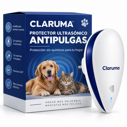 Protector Ultrasónico Antipulgas para el Hogar