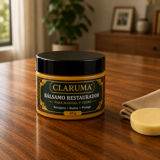 Claruma™ Bálsamo Restaurador para Madera y Cuero