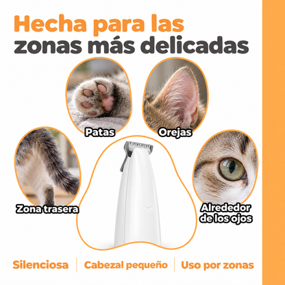 Recortadora de precisión para gatos