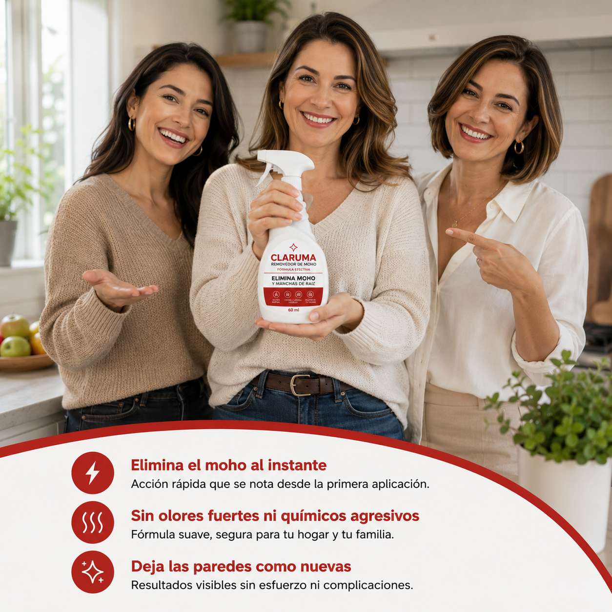 Claruma™ | Removedor de Moho de Acción Rápida