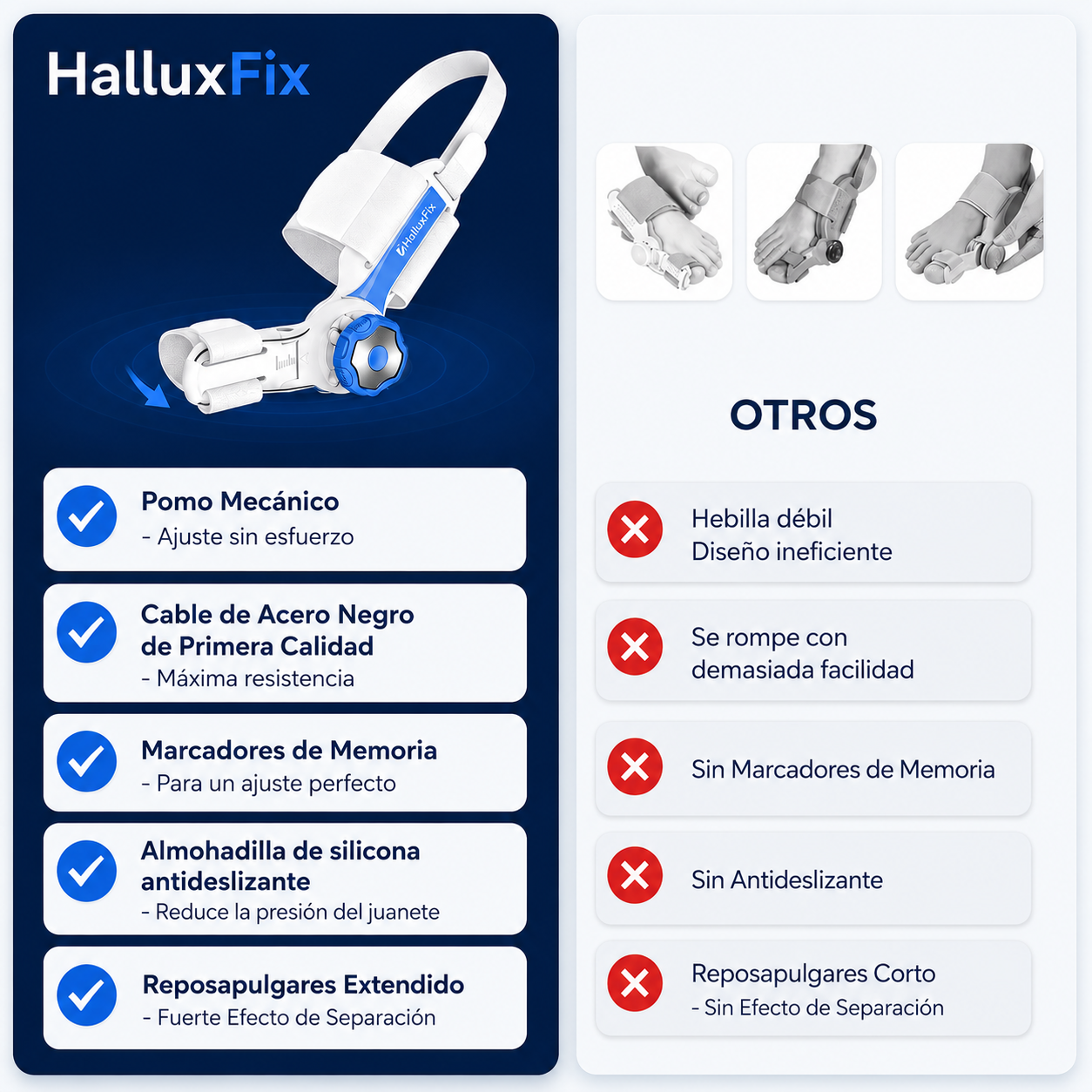Corrector Ortopédico HalluxFix™