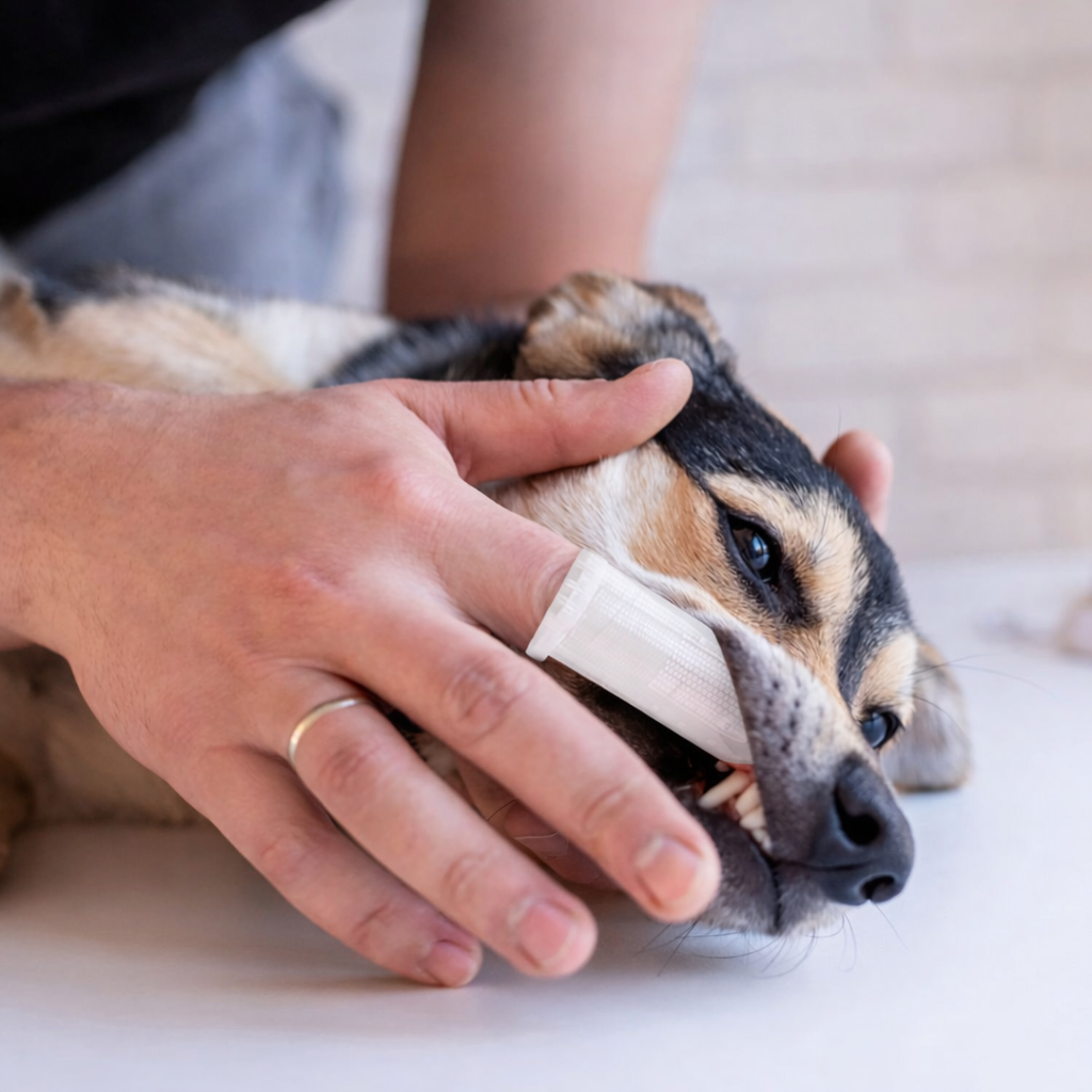 Cepillo de Dientes para Mascotas
