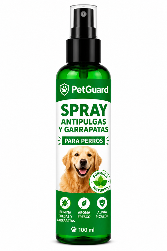Spray Antipulgas Natural